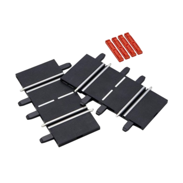 CONJUNTO COM 2 PISTAS RETAS 8,6CM PARA AUTORAMA CARRERA DIGITAL 1/24 1/32 E EVOLUTION CAR20020612 20020612